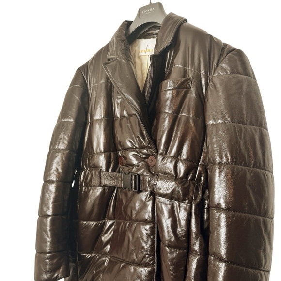 REMAIN BIRGER CHRISTENSEN Gia double-breasted quilted leather coat - Picture 7 of 12